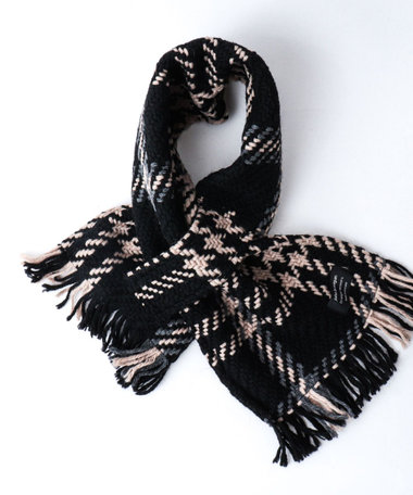 【John Branigan/ジョン・ブラニガン】別注ニットクロスマフラー24