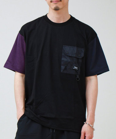 【TAION / タイオン】MOUNTAION FRAP POCKET T-SH