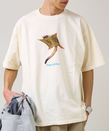 【大人も着やすい】リアルアニマル プリントTシャツ