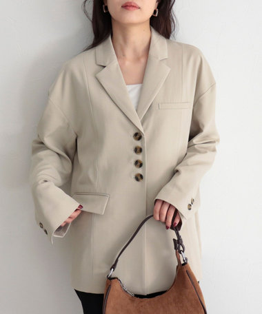シングルオーバーテーラードジャケット