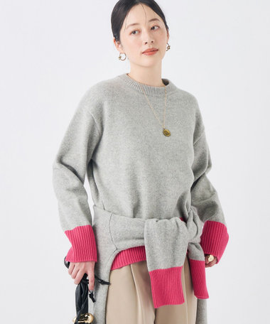 【WEB＆店舗限定カラーあり】MUSICクルーネックプルオーバー