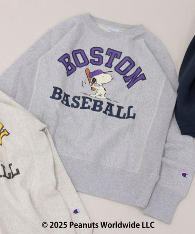 【Champion/チャンピオン】SNOOPY CREW SWEATSHIRT