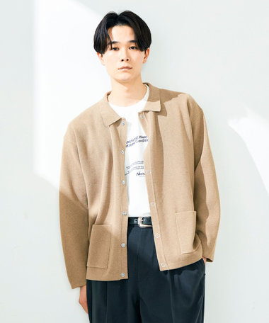 【品よく羽織れる】COACH KNITカーデ