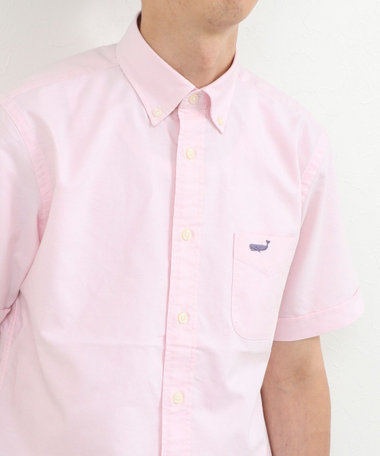 クジラBD S/S サッカー/オックス 半袖シャツ 26SS