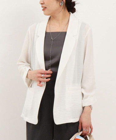 撥水クールタッチテーラージャケット