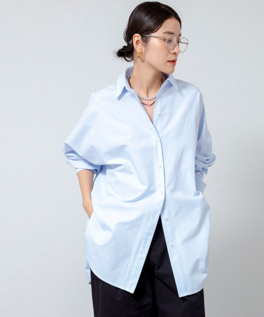 【MAQWEL/マクウェル】ウォッシャブルオックスシャツ