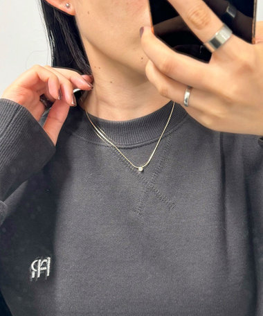 ひと粒トップネックレス