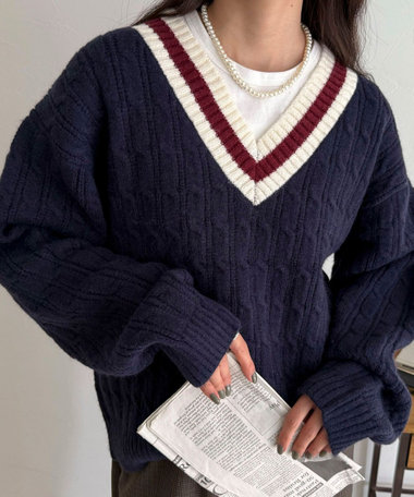 【GEVACO/ゲバコ】チルデンニット