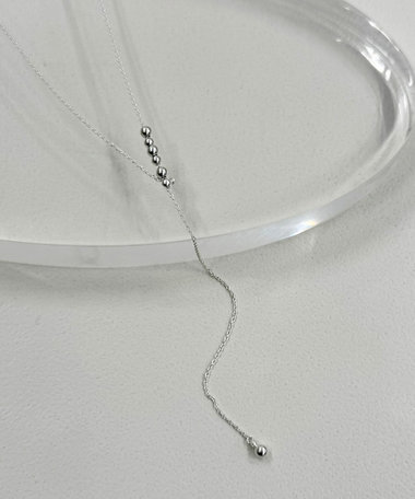 【LAPUIS/ラピュイ】SV925フリースタイルネックレス