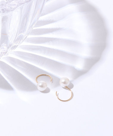 Sheriche Grace パールピアス【新品未使用】 heart 淡水pearl pierce【grace】 | 【grace】 | sheriche（シェ