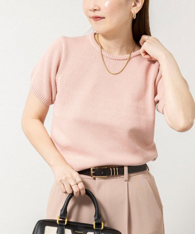 【PROTAGONISTA/プロタゴニスタ】ショートニットプルオーバー