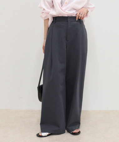 ハイゲージタックパンツ