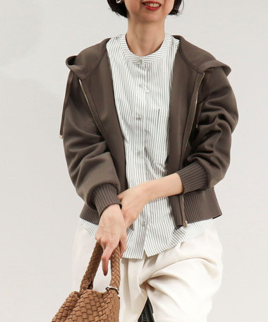 《セットアップ対応》軽量ボンディングパーカー