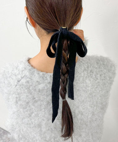 ニットリボンカフ 大