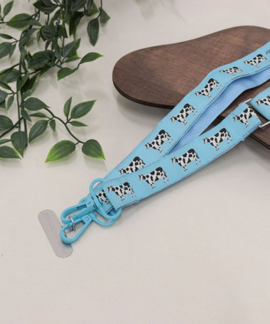 【JOli JOli/ジョリジョリ】ジャガードマルチストラップ L