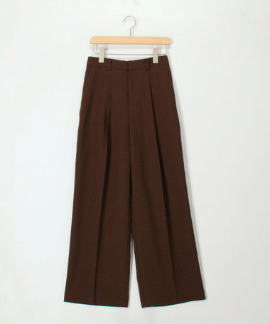 《セットアップ対応》【UVカット・接触冷感】ライトツイルセミワイドパンツ