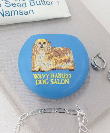 【JOli JOli/ジョリジョリ】刺しゅうラウンドケース