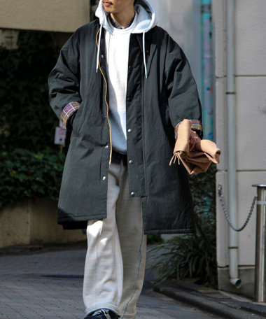 【BARBOUR/バブアー】エクスモア 中綿ミドルレングスコート