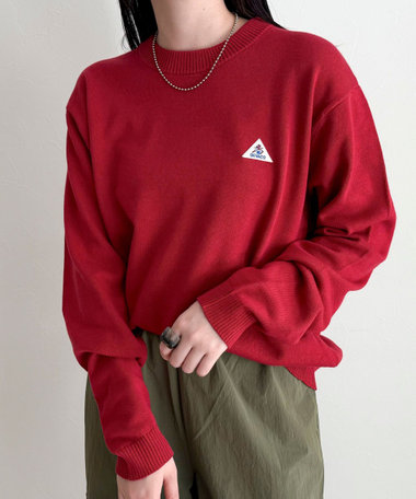 【GEVACO/ゲバコ】コットンラウンドネックプルオーバー