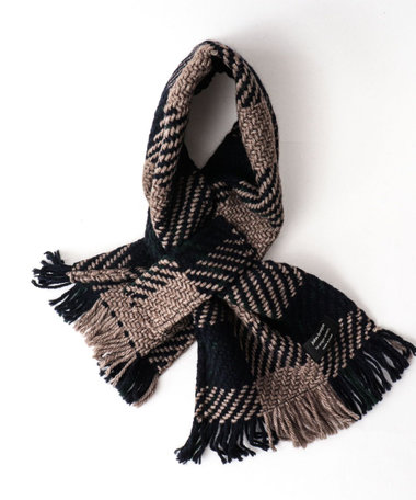 【John Branigan/ジョン・ブラニガン】別注ニットクロスマフラー24