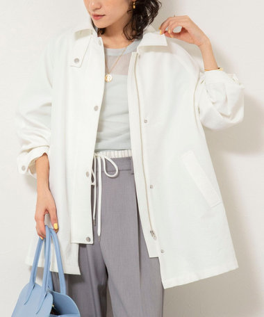 タグ付き新品未着用★ノーリーズ購入★ジャケット★グレージュ★春夏 ノーカラージャケット｜ジャケット/アウター｜NOLLEY'S(ノーリーズ