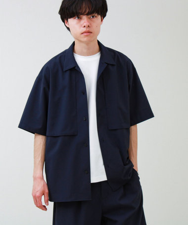 【COOLMAX/セットアップ着用可能】ポリトロS/Sシャツ