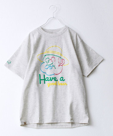 【Duckster/ダックスター】T/C度詰め天竺Have a goog TEE