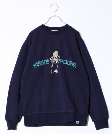 【FREDYMAC】SERVE POCHI 裏毛スウェット