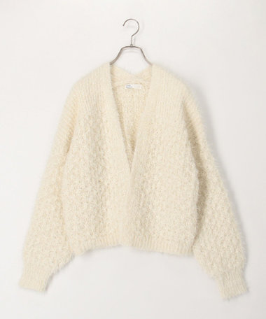 フェザーモールトッパーカーディガン