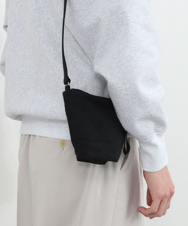 【BATONER/バトナー】LINEN NYLON POCHETTE BN-26SI-004