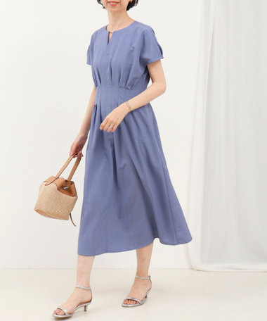 サップタンブラーウエストタックワンピース