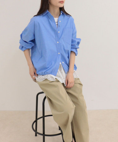 汗染み軽減加工シャツブルゾン