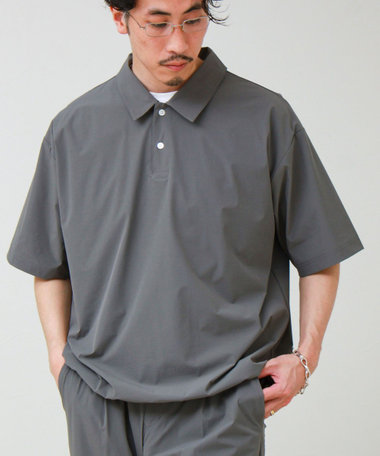 【接触冷感/セットアップ着用可能】SoftCool ポロシャツ