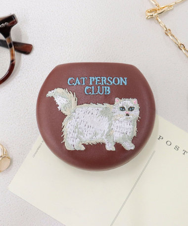 【JOli JOli/ジョリジョリ】刺しゅうラウンドケース