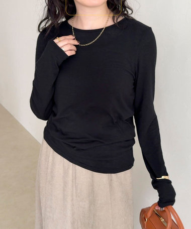 ［WEB限定 SPECIAL PRICE！］ウールブレンドシアーロンTシャツ