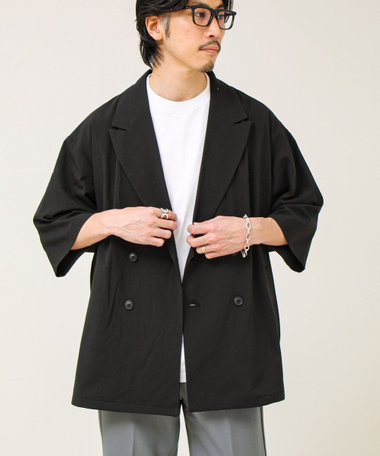 【WEB限定 GW SPECIAL PRICE】ルーズシルエット ダブルジャケット