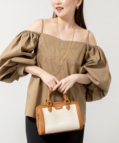 【PROTAGONISTA/プロタゴニスタ】ウォッシャブルオフショル2wayブラウス