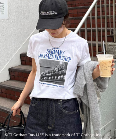 【haru × GOOD ROCK SPEED】PhotoロゴコンパクトTシャツ