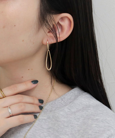 ドロップフレームフックピアス