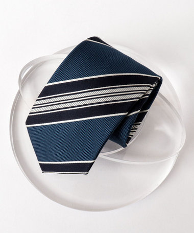 バスケットMIXストライプネクタイ 25AWコレクション