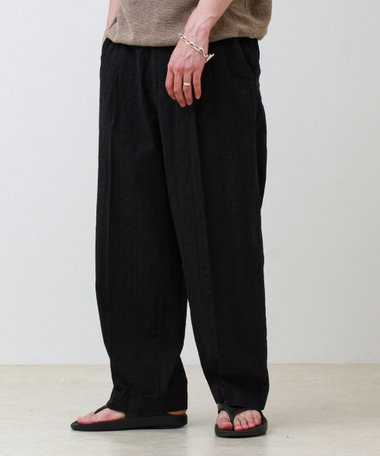 【主役になる1本】メランジワイドパンツ