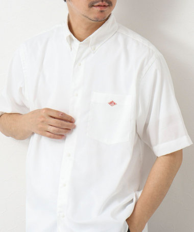 【DANTON/ダントン】DOT BUTTON B.D. SHIRT SS 25SS