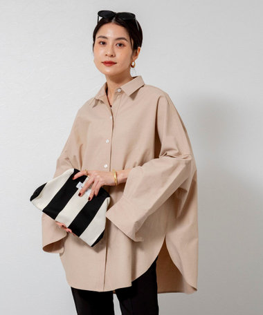 【MAQWEL/マクウェル】ウォッシャブルオックスシャツ