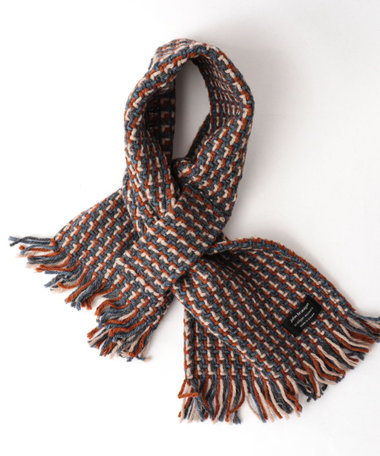 【John Branigan/ジョン・ブラニガン】別注ニットクロスマフラー24