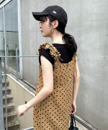 fredy フレディ半袖ひざ丈ワンピース fredy emue｜フレディエミュのワンピース（半袖）通販 - ZOZOTOWN