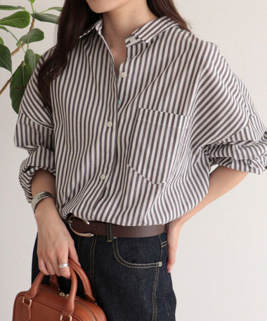 汗染み軽減加工COTTONオーバーシャツ