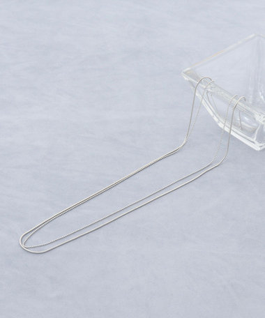 【grâce grace/グラスグラス】スキニー２連ネックレス