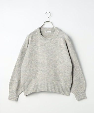 近年♡フォクシー カシミヤ混 ニット プルオーバー ショート丈 アイボリー 42 近年♡フォクシー カシミヤ混 ニット プルオーバー ショート丈