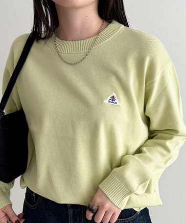 【GEVACO/ゲバコ】コットンラウンドネックプルオーバー