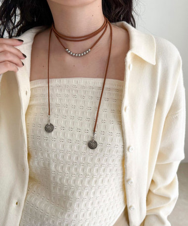 ［WEB限定 SPECIAL PRICE！］ビンテージ風マルチチョーカー